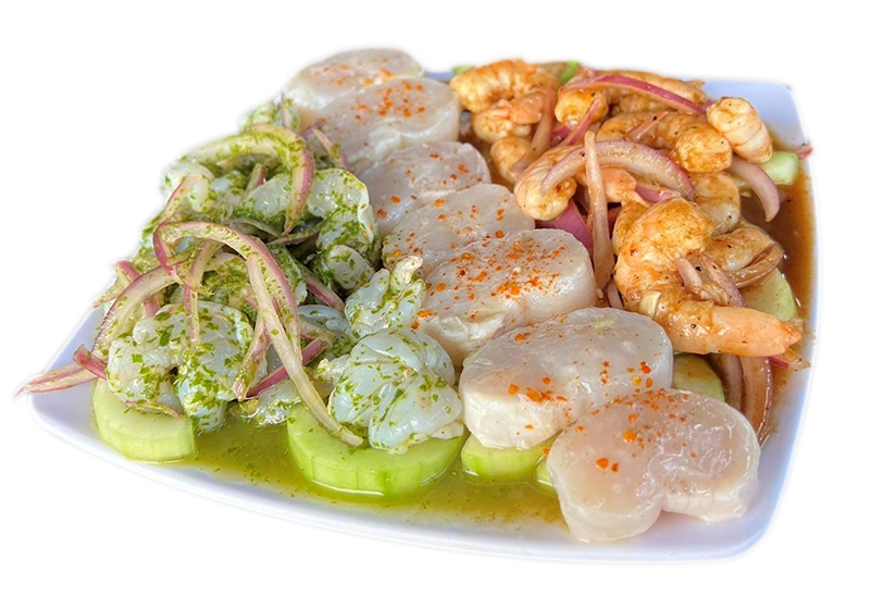 scallops with shrimp